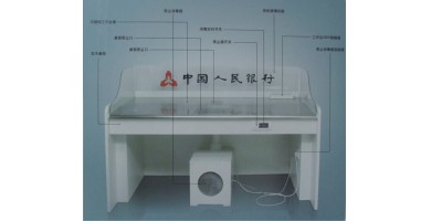 吸塵消毒式點鈔工作臺